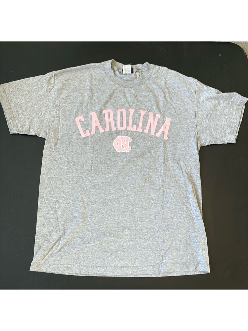 VGC North Carolina Short Sleeve T-Shirt - Grey / Pink - Size Medium